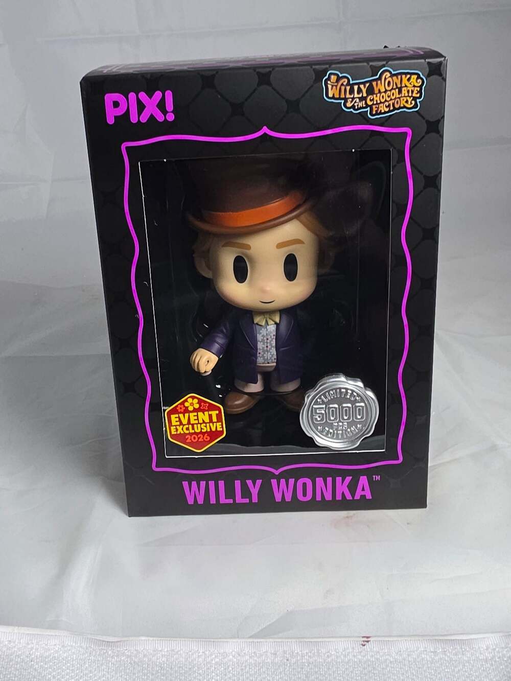 Thrilljoy PIX! Willy Wonka and the Chocolate Factory Hero Figure Event Exclusive